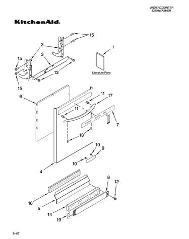 Door and panel parts