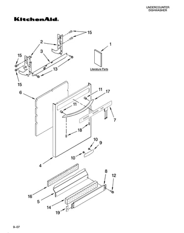 Door and panel parts