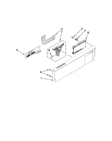 Control panel parts