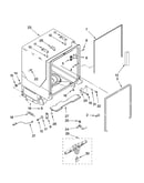 Tub and frame parts
