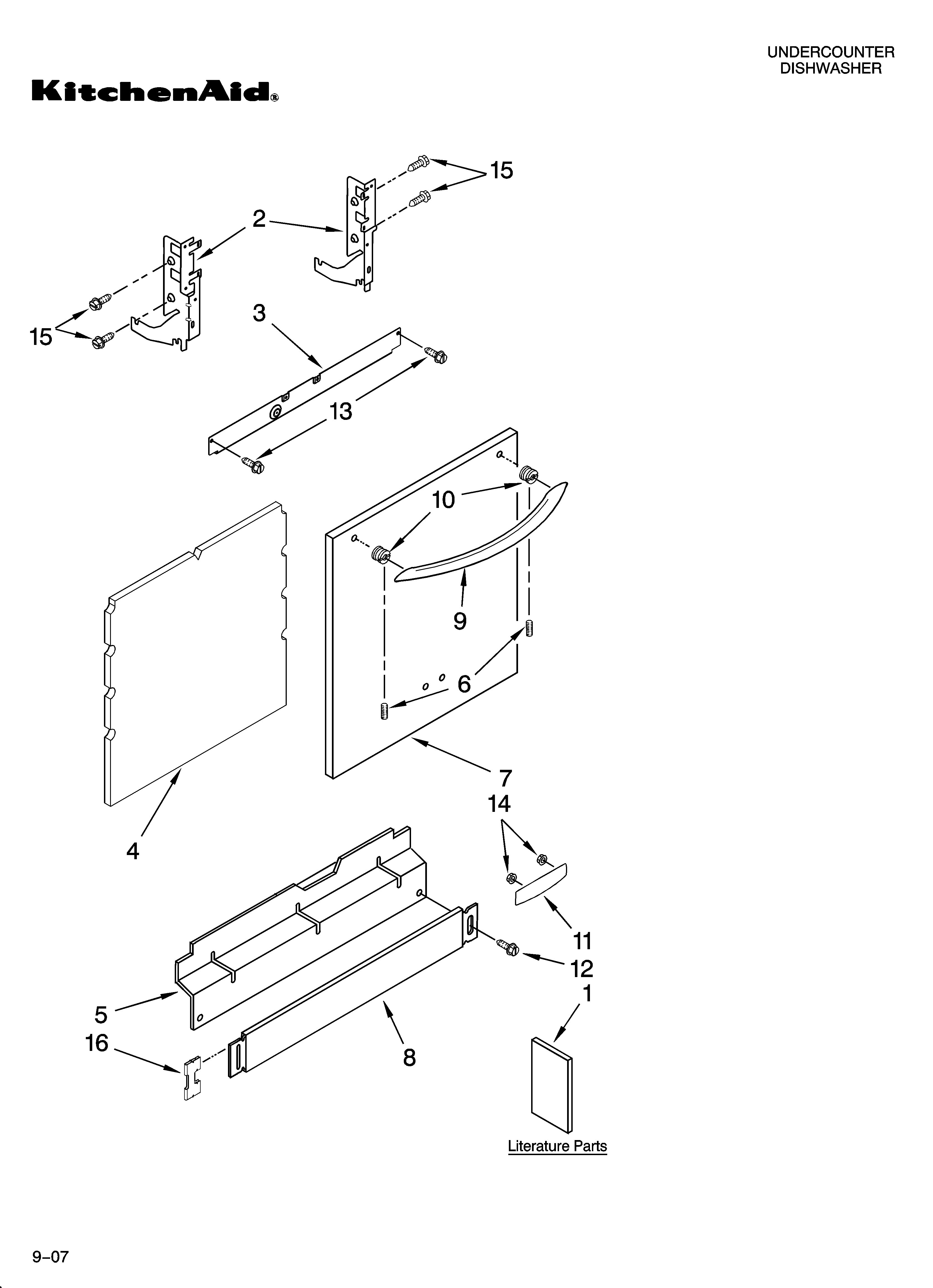 Door and panel parts