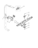 Upper wash and rinse parts