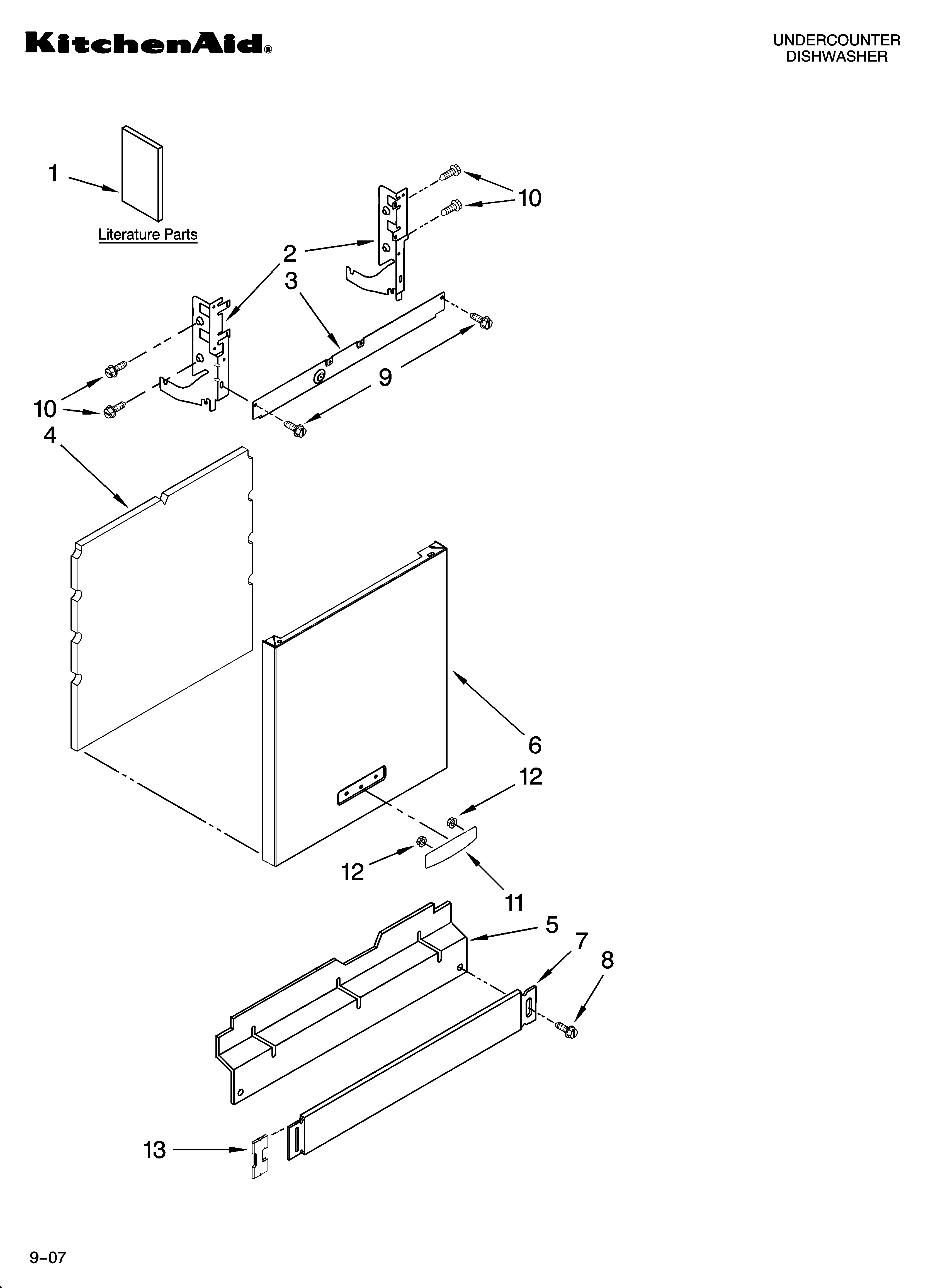 Door and panel parts