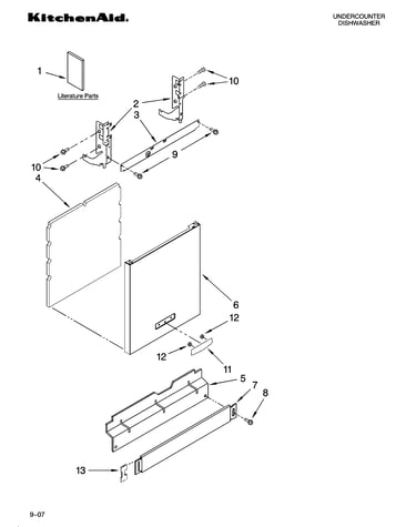 Door and panel parts