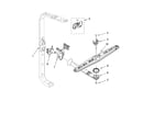 KitchenAid KUDK03FTWH2 upper wash and rinse parts diagram