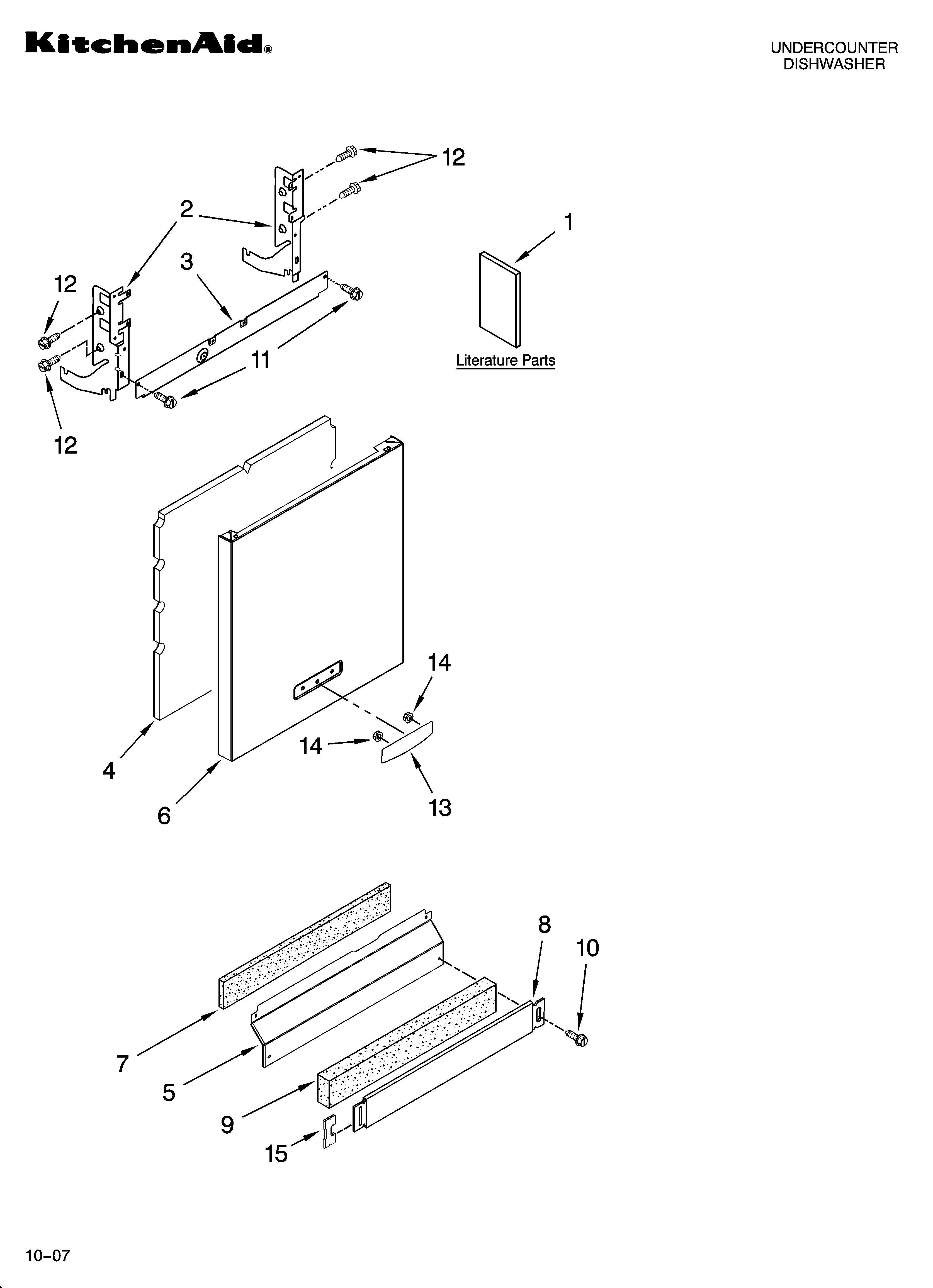 Door and panel parts