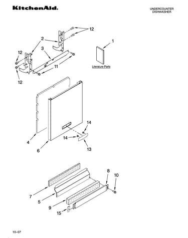Door and panel parts