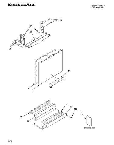 Door and panel parts