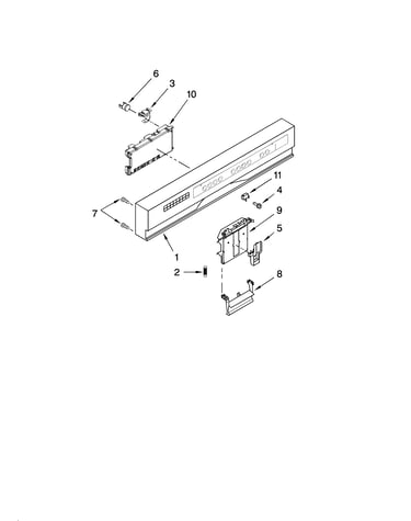 Control panel parts