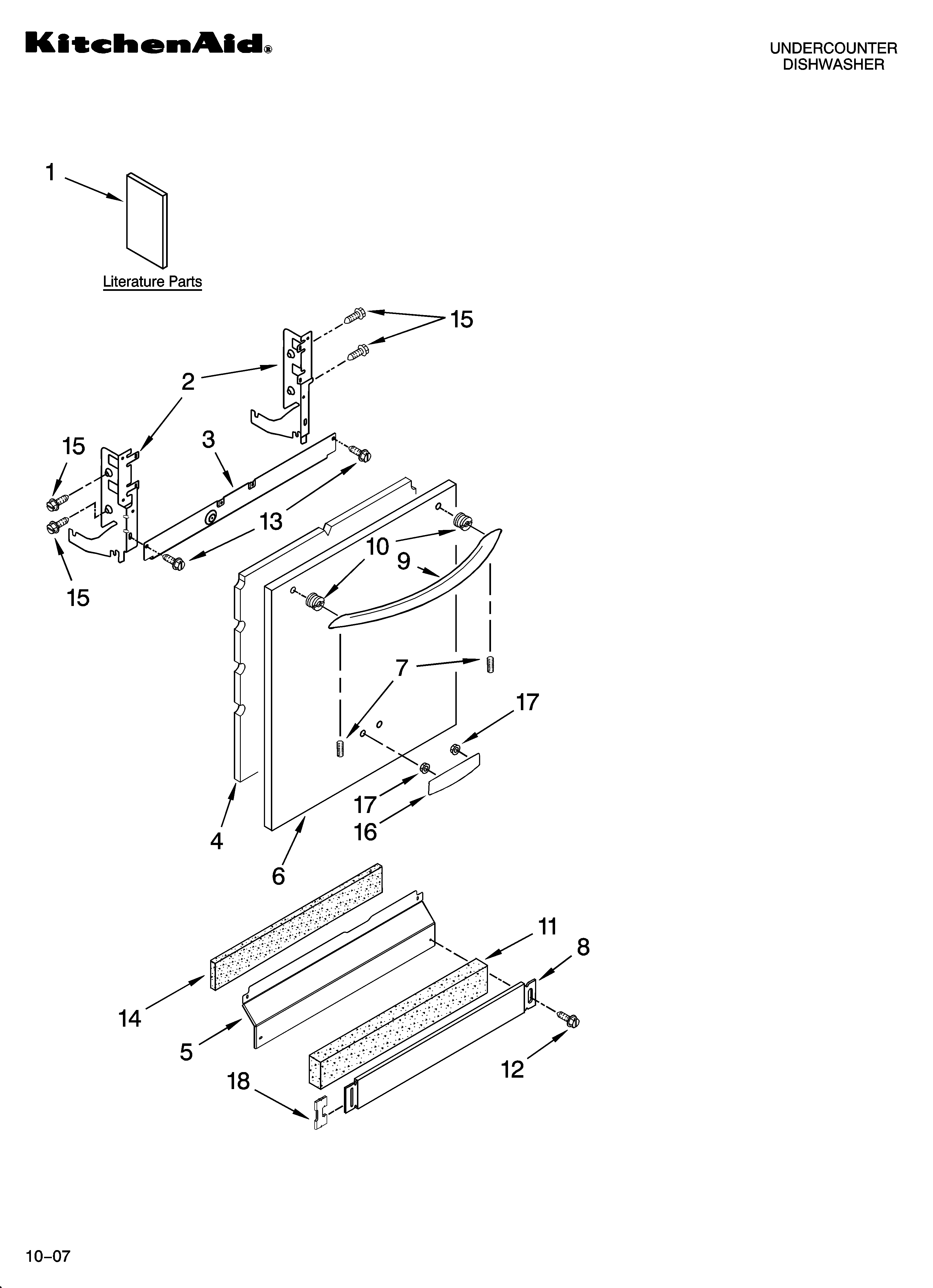 Door and panel parts