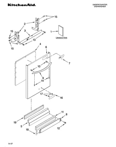 Door and panel parts