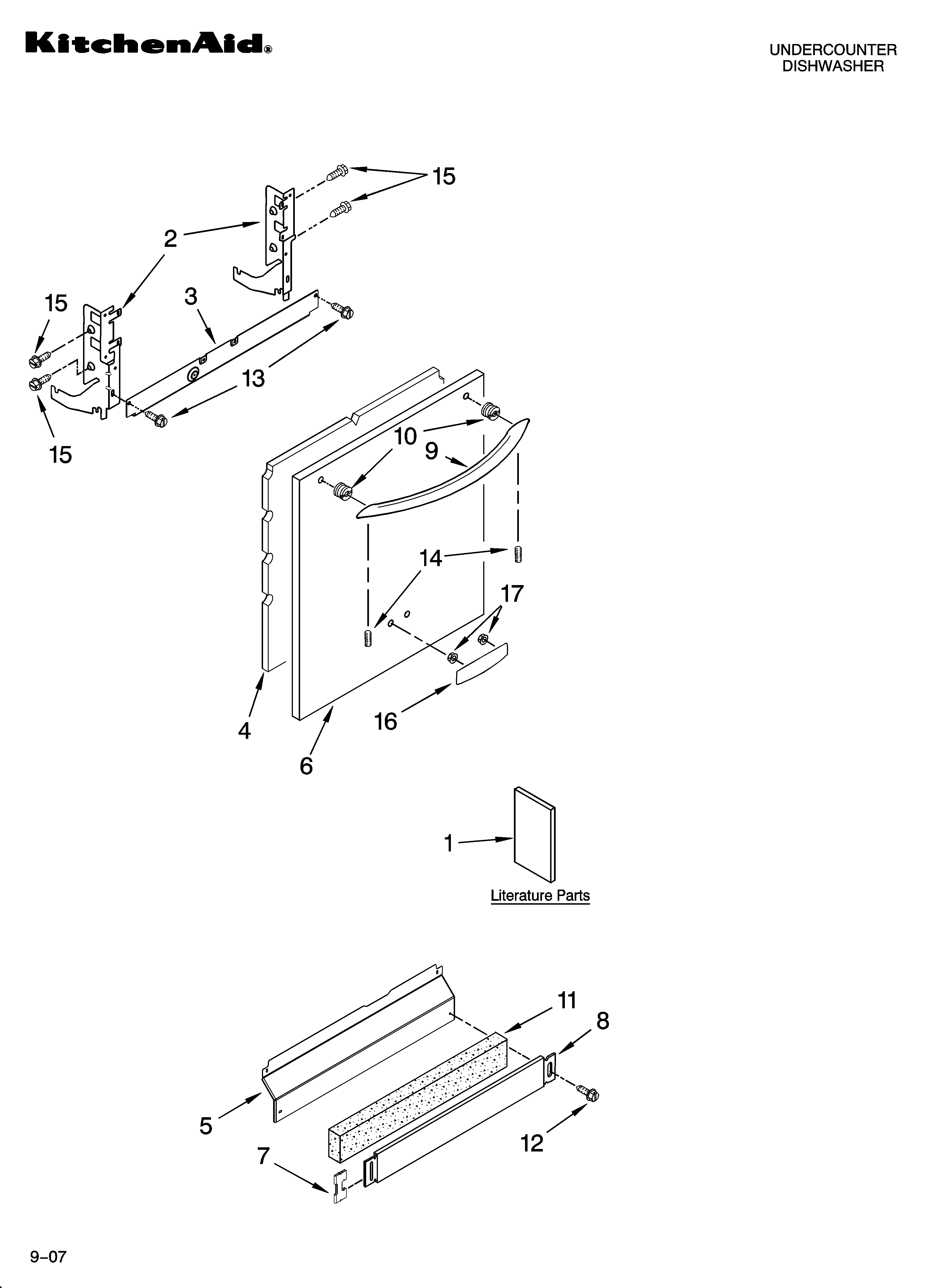 Door and panel parts