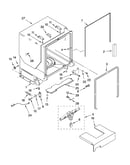 Tub and frame parts