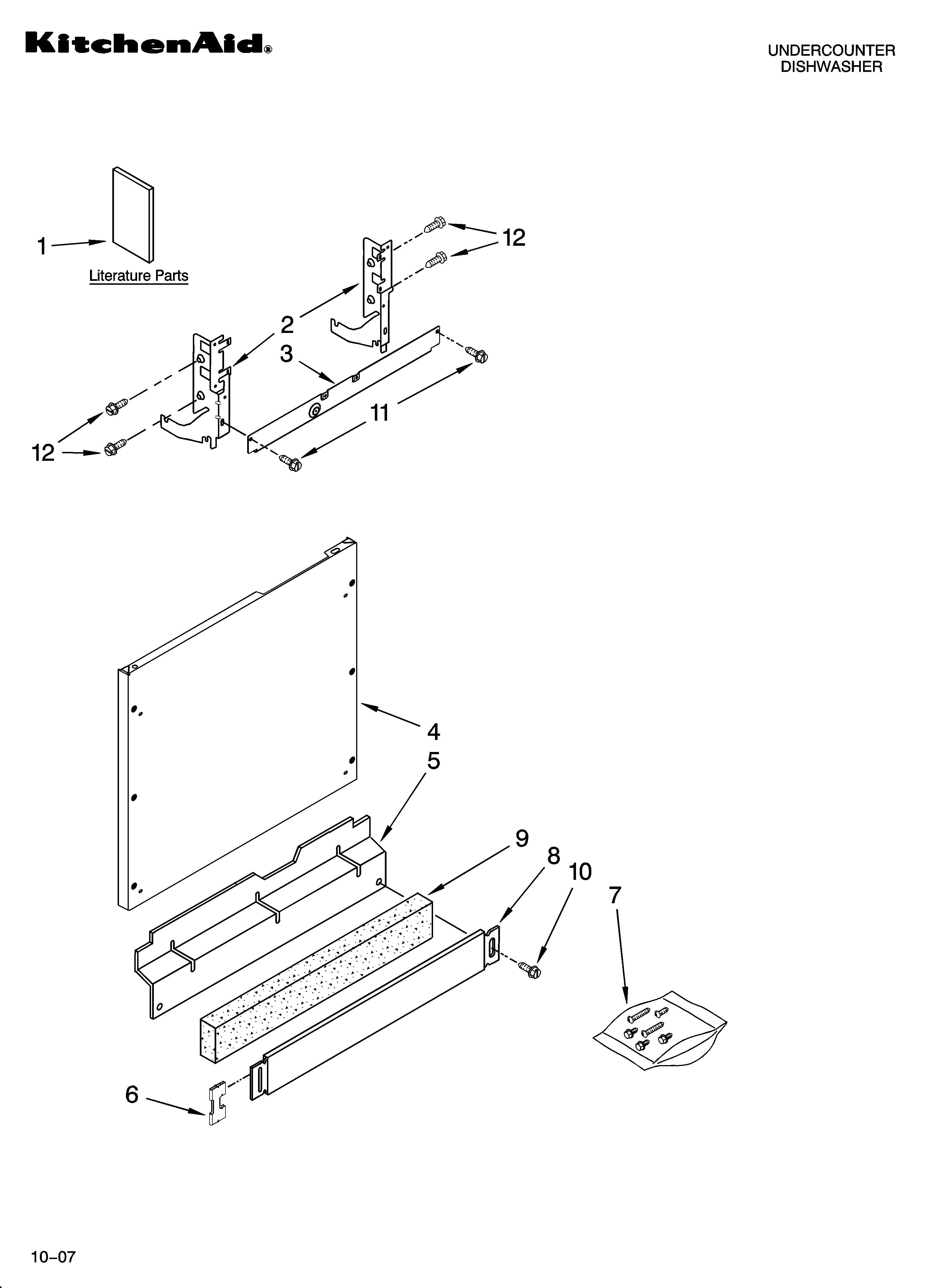 Door and panel parts