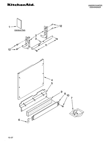 Door and panel parts