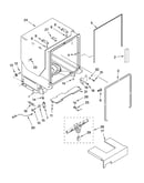 Tub and frame parts