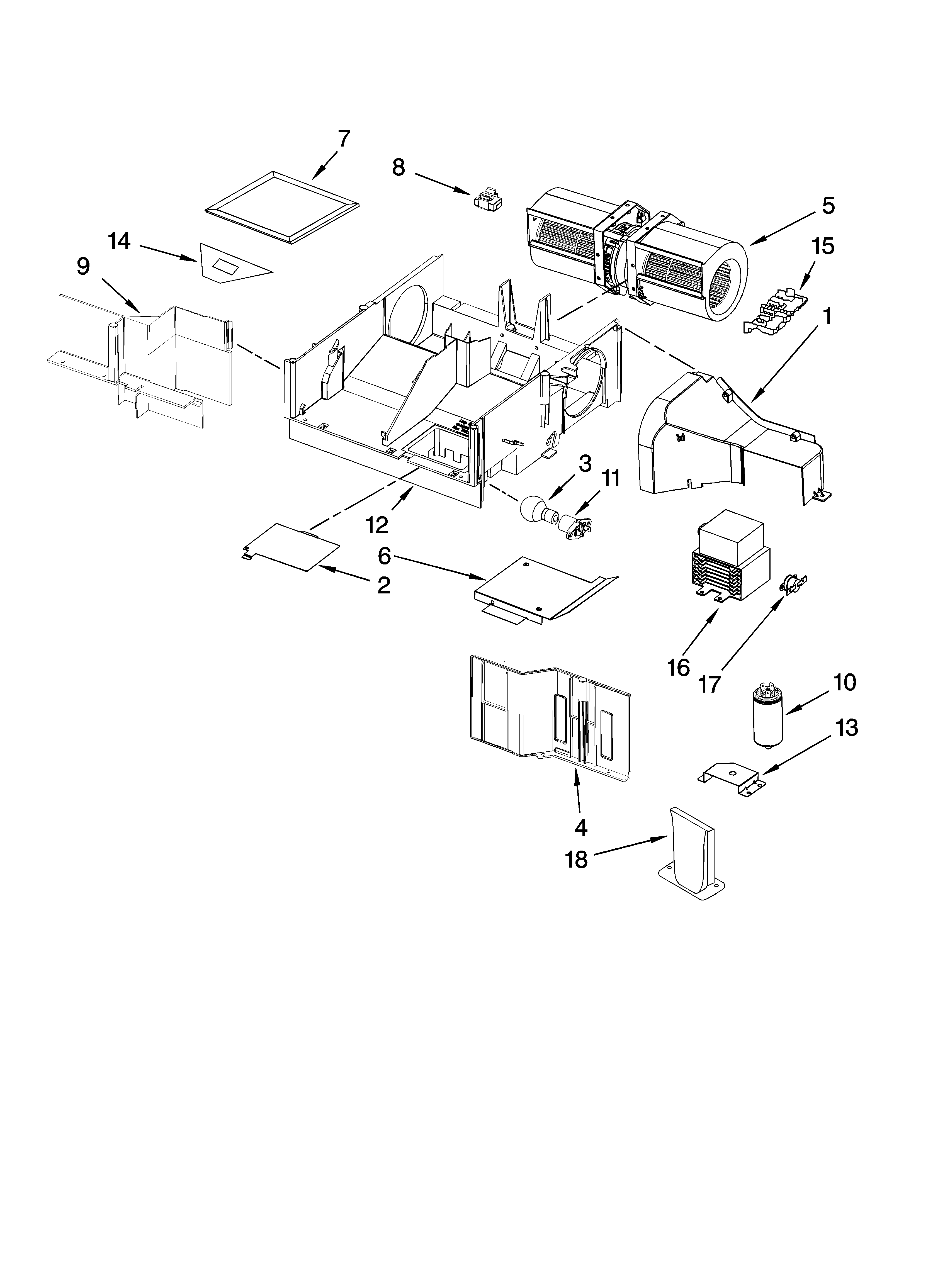 Air flow parts