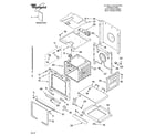 Whirlpool RBD245PRS01 lower oven parts diagram