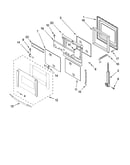 Oven door parts