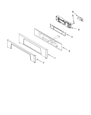 Control panel parts
