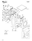Top and cabinet parts