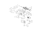 Whirlpool YMH1160XSB2 air flow parts diagram