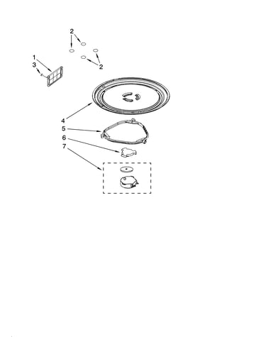 Turntable parts