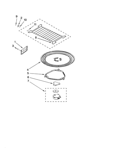 Turntable parts