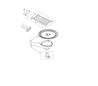 Whirlpool YMH1170XSQ1 turntable parts diagram