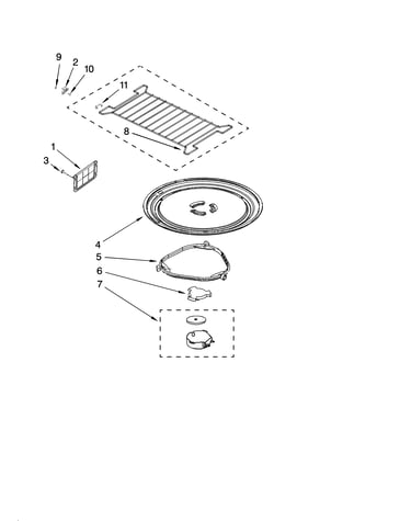 Turntable parts