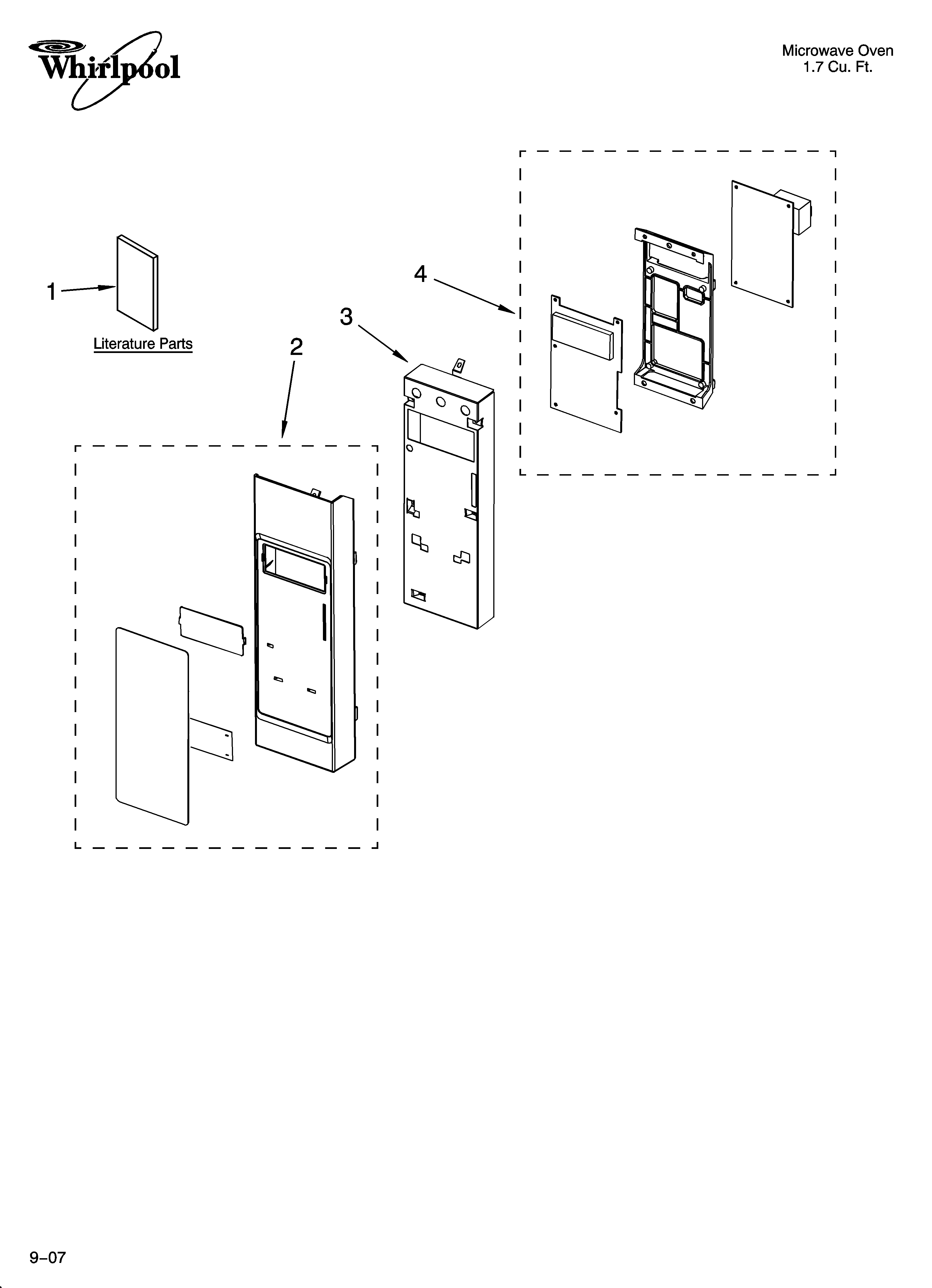 Control panel parts