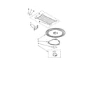 Whirlpool YMH2175XSS1 turntable parts diagram