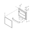 Freezer door parts