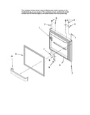 Freezer door parts