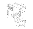 Maytag MED5620TQ1 cabinet parts diagram