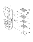 Freezer liner parts