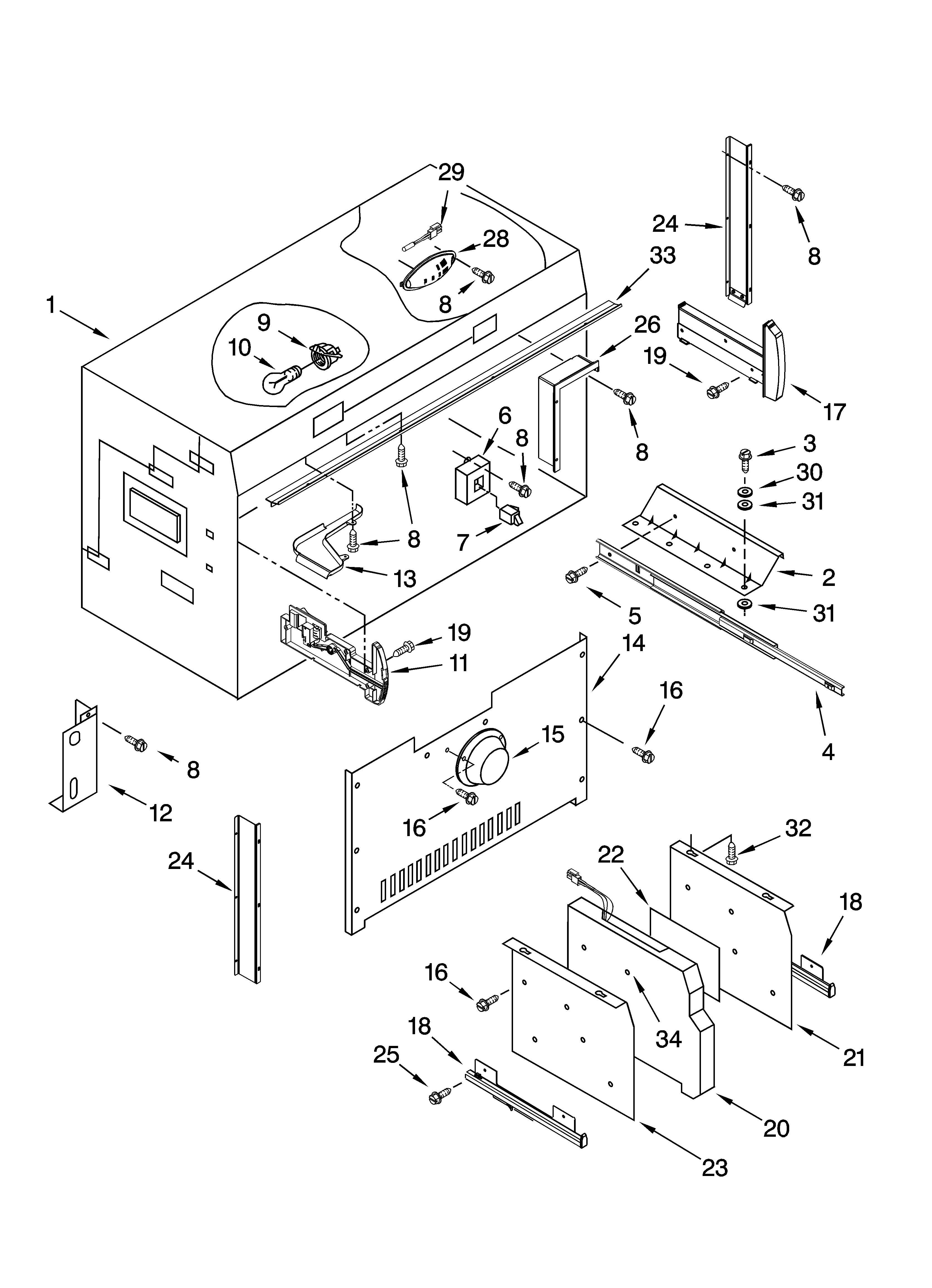 FREEZER LINER PARTS