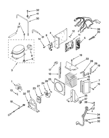Upper unit parts