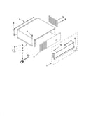 Top grille and unit cover parts