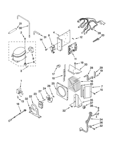 Upper unit parts