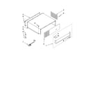 KitchenAid KBLS36FTX00 top grille and unit cover parts diagram