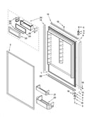 Refrigerator door parts