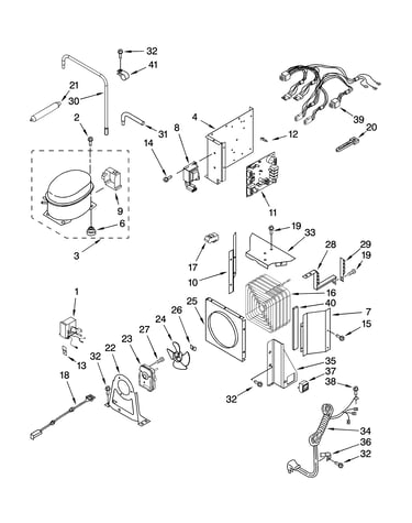 Upper unit parts