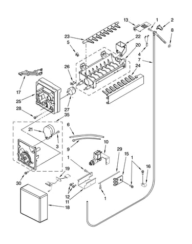 Icemaker parts