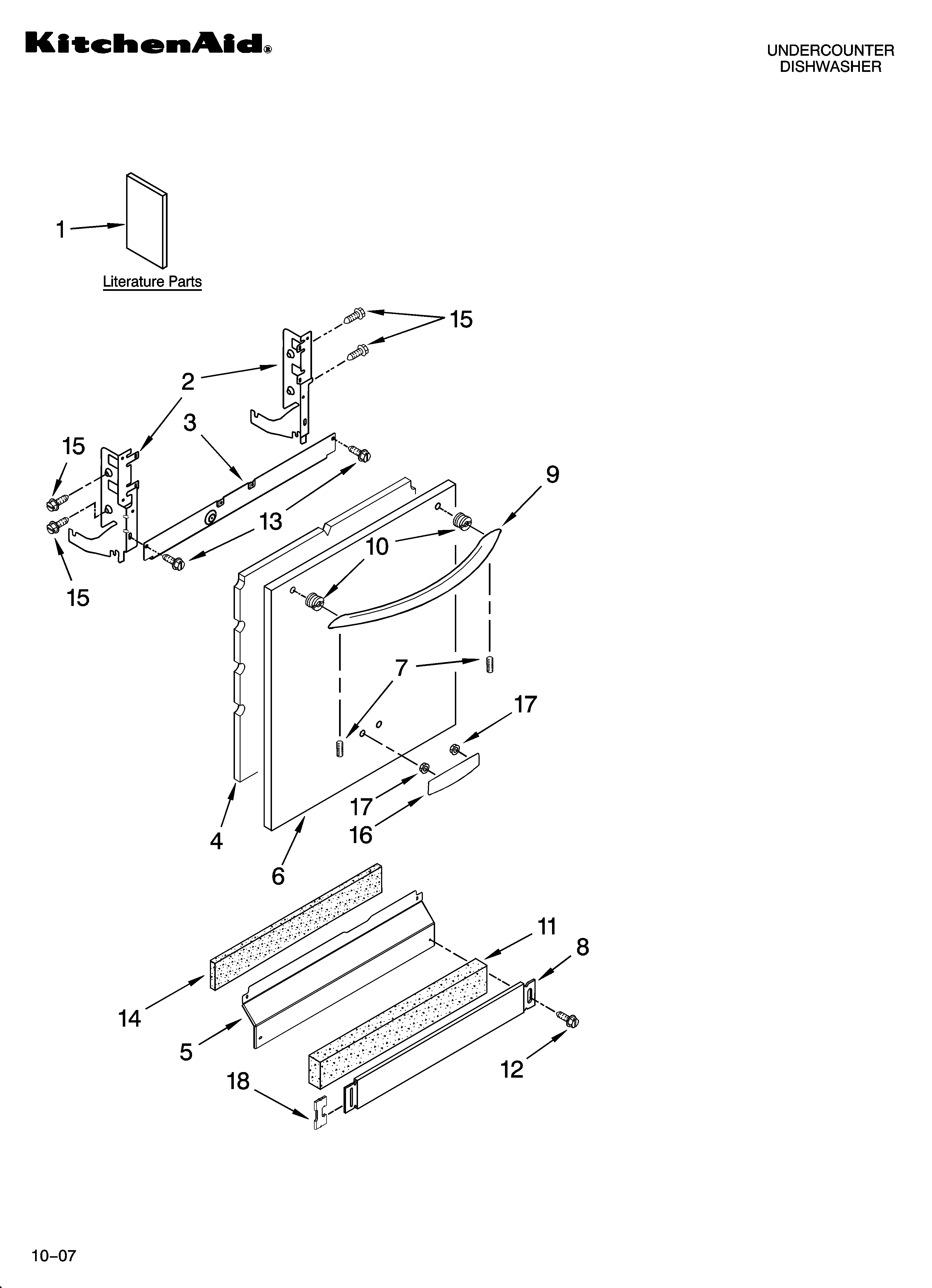 Door and panel parts