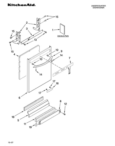 Door and panel parts