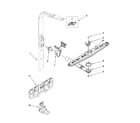 KitchenAid KUDS03FTBT2 upper wash and rinse parts diagram