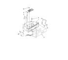 KitchenAid KUIC15PRTS1 control panel parts diagram