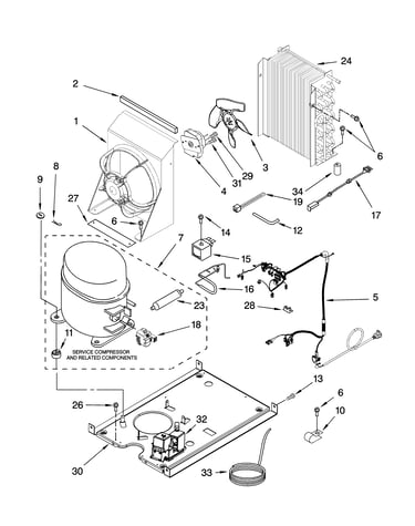 Unit parts, optional parts