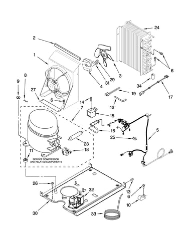 Unit parts, optional parts